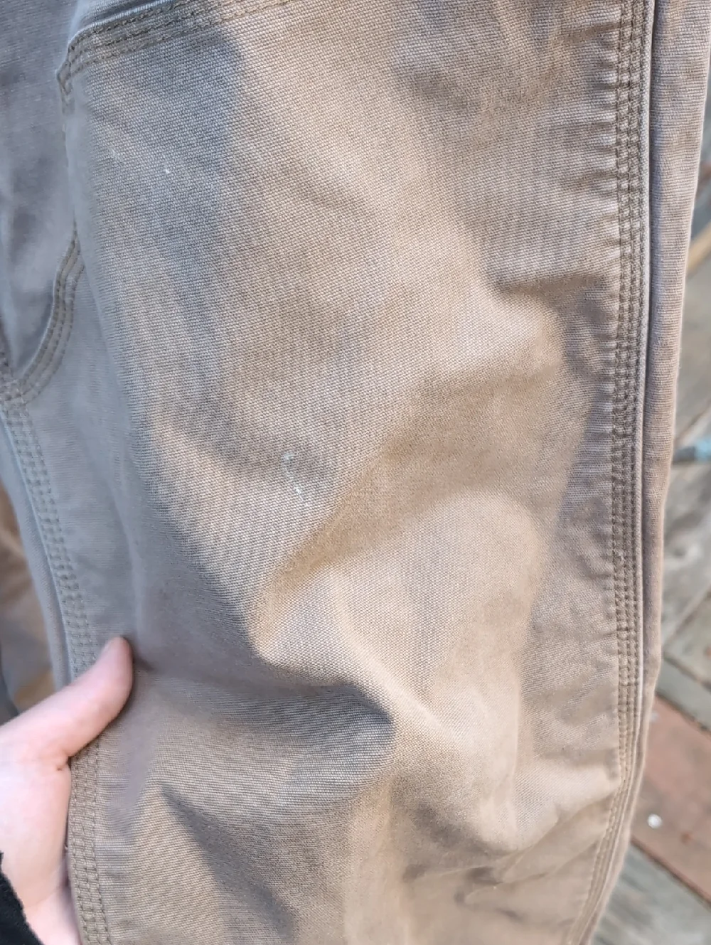 Ariat Rebar M 4 Tan Double Knee Duck CanvasWorkwear Straight Fit Pants